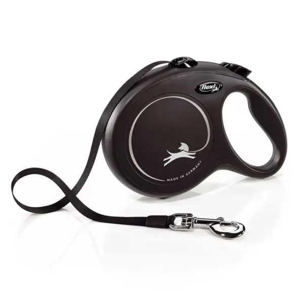 flexi New Classic båndline L, sort - 8 m