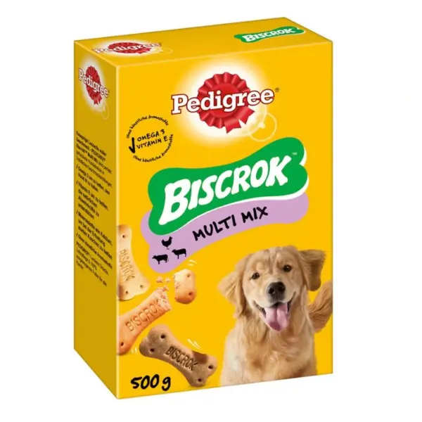 Pedigree Biscrok i 3 lækre smagsvarianter